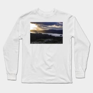 Brant Fell Viewpoint in Windermere - Lake District - wide Long Sleeve T-Shirt